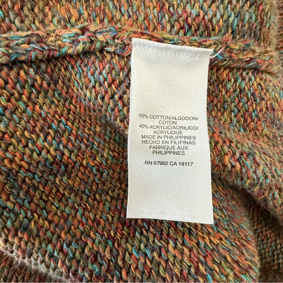 SoBlue Sigrid Olsen Wool Blend Turtleneck Sweater Size Large EUC - Picture 4 of 4